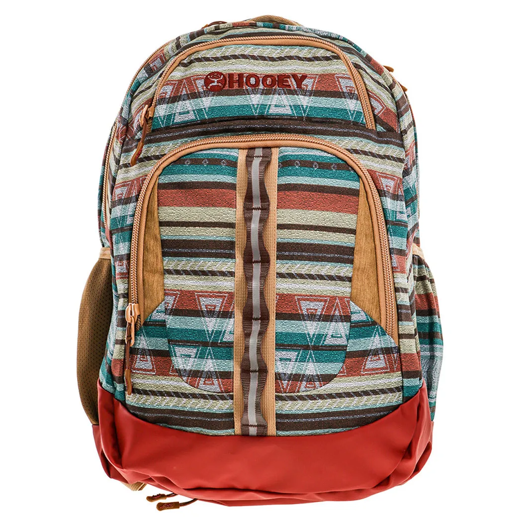 Hooey Tan & Turquoise Serape Backpack