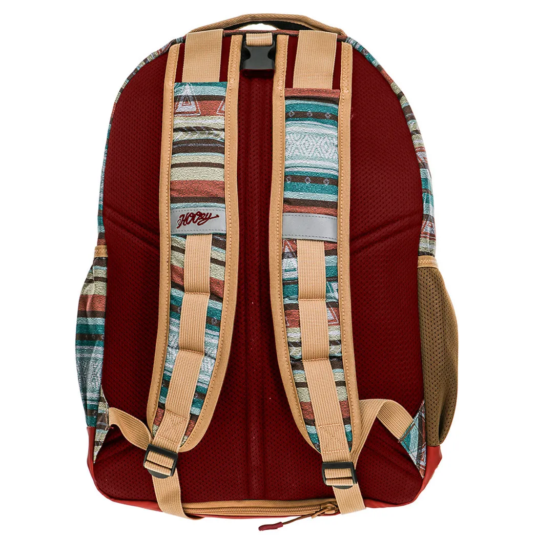 Hooey Tan & Turquoise Serape Backpack