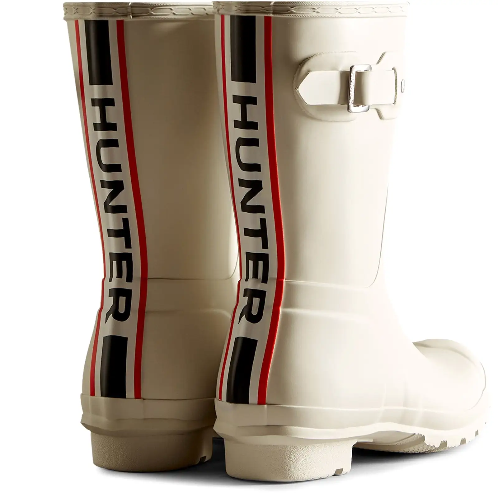 Hunter Original Short Tri Colour Womens Waterproof Wellington Boot