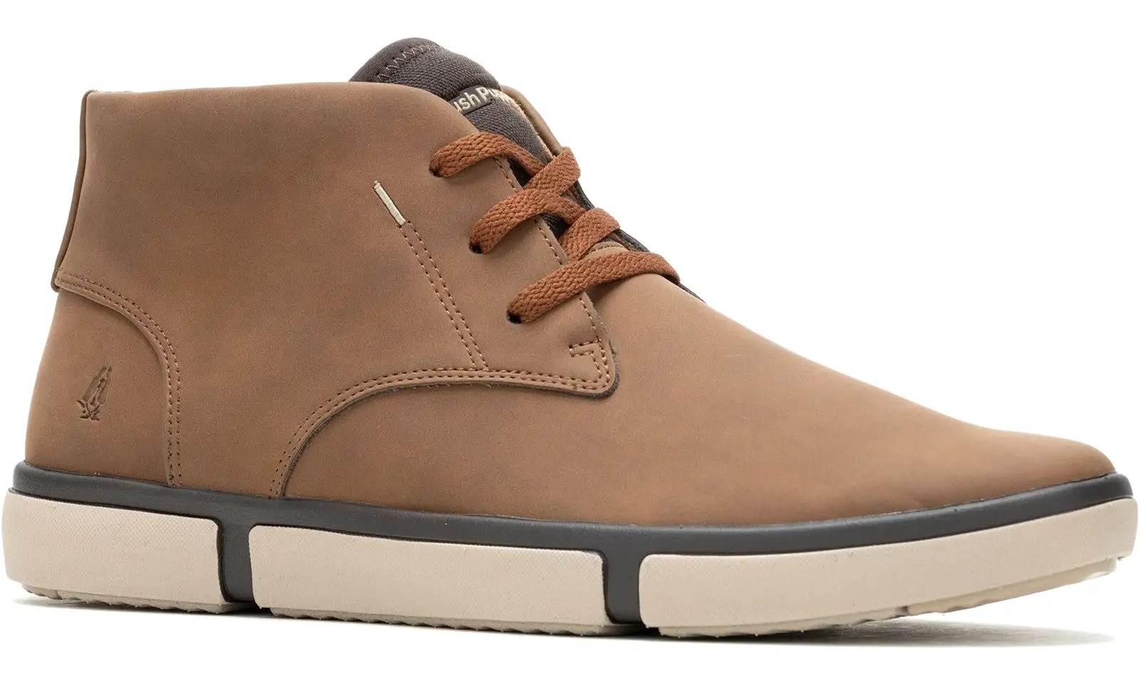 Hush Puppies Briggs Mens Leather Lace Up Chukka Boot