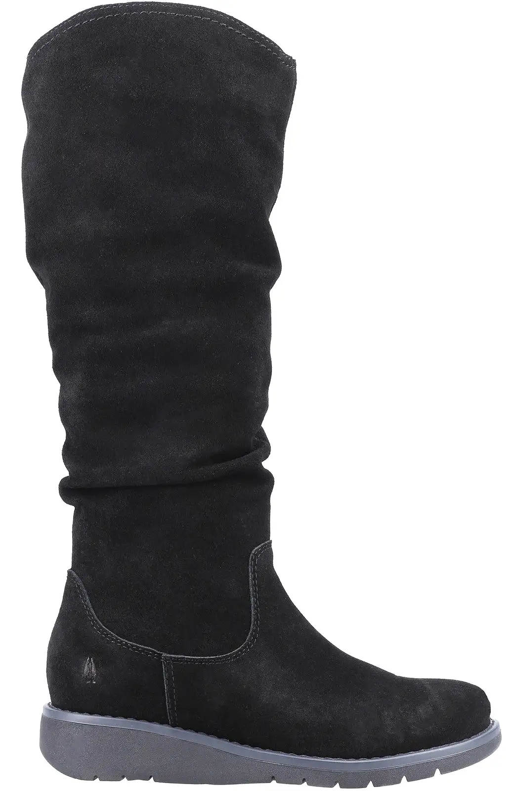 Hush Puppies Lucinda Womens Suede Leather Knee Boot