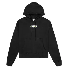 Industrial Over Hoodie - Black/White