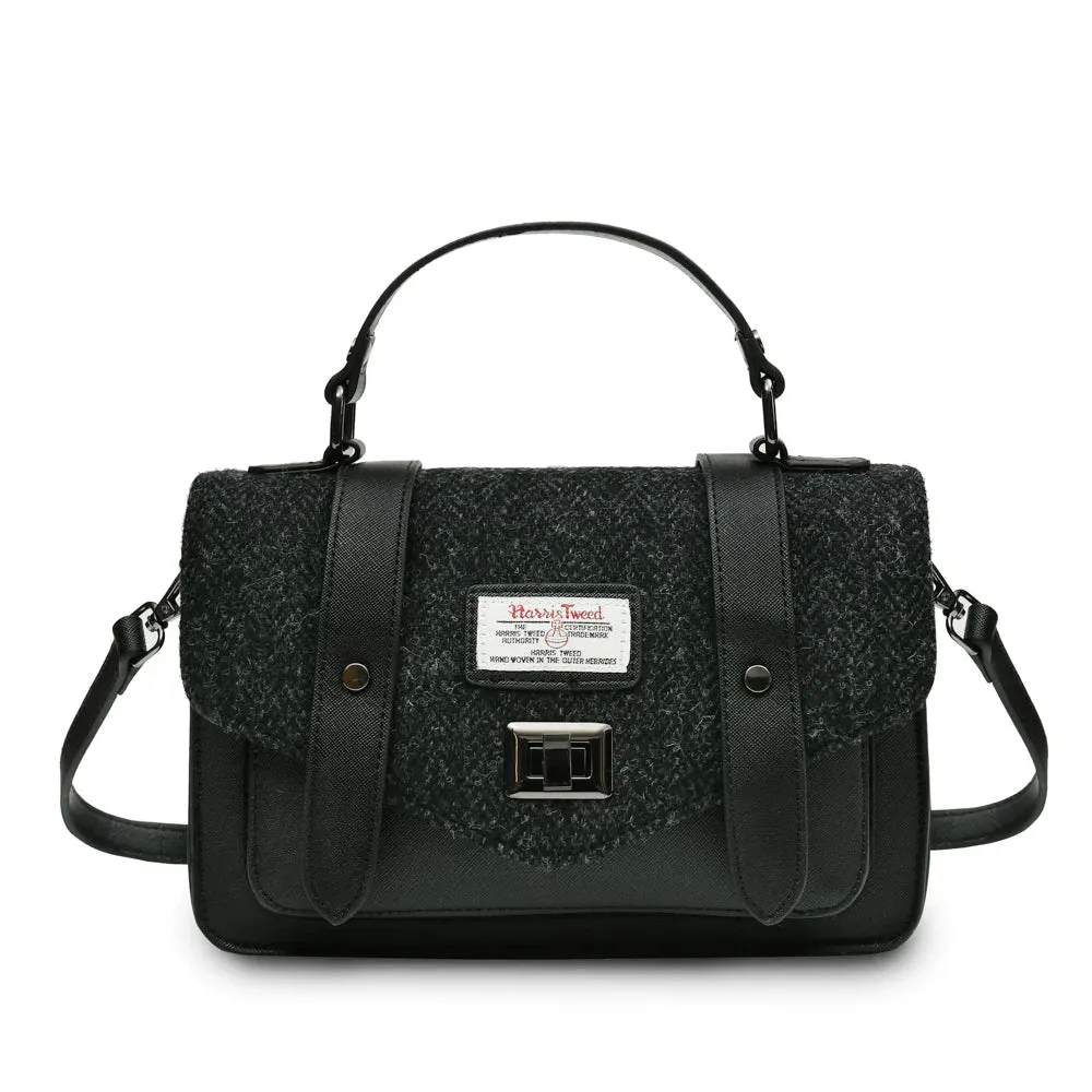 Islander The Medium Satchel with Harris Tweed