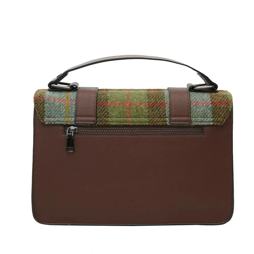 Islander The Medium Satchel with Harris Tweed