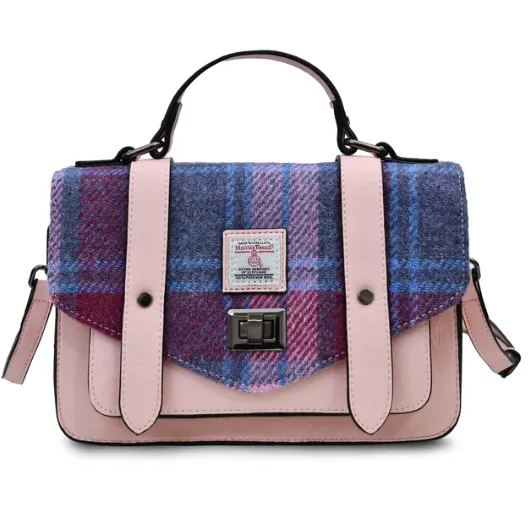 Islander The Medium Satchel with Harris Tweed