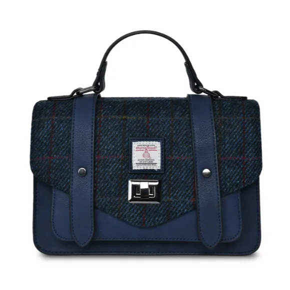 Islander The Medium Satchel with Harris Tweed