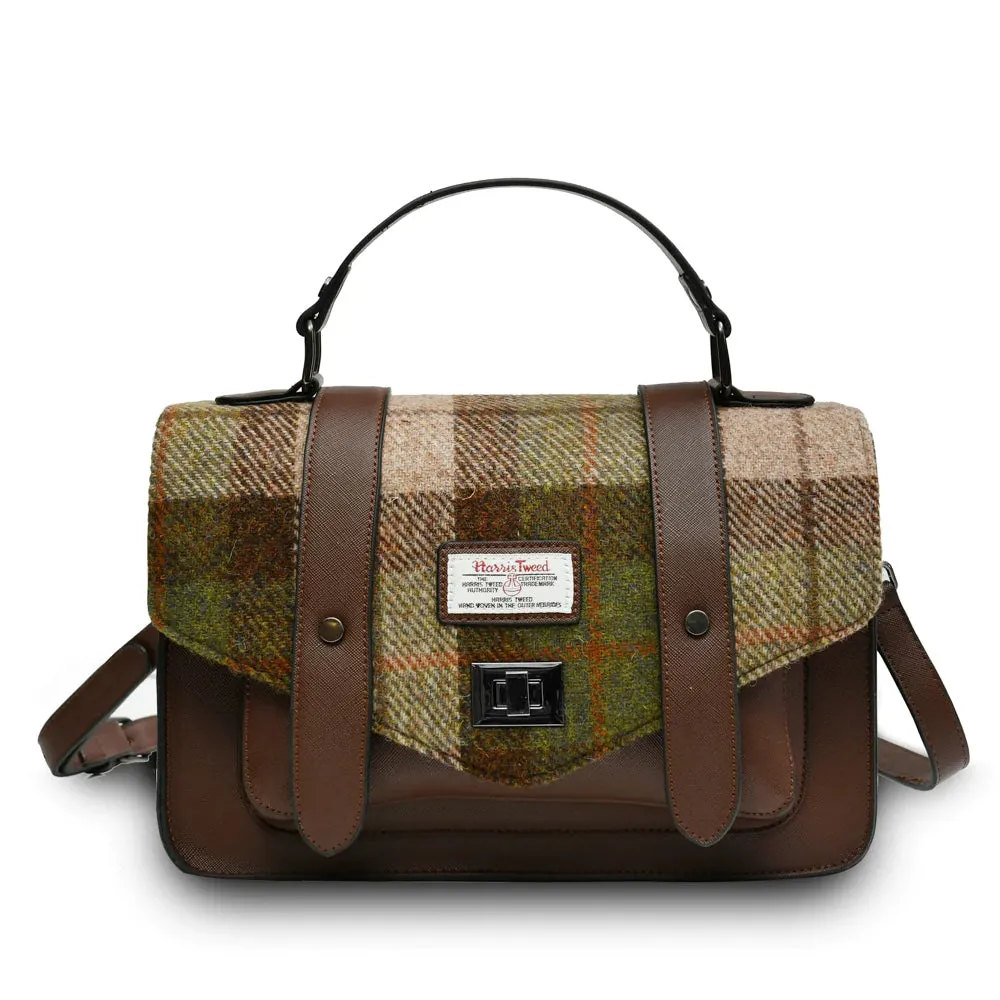 Islander The Medium Satchel with Harris Tweed