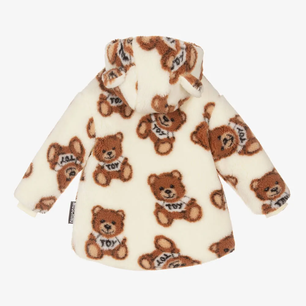 Ivory Teddy Fleece Jacket