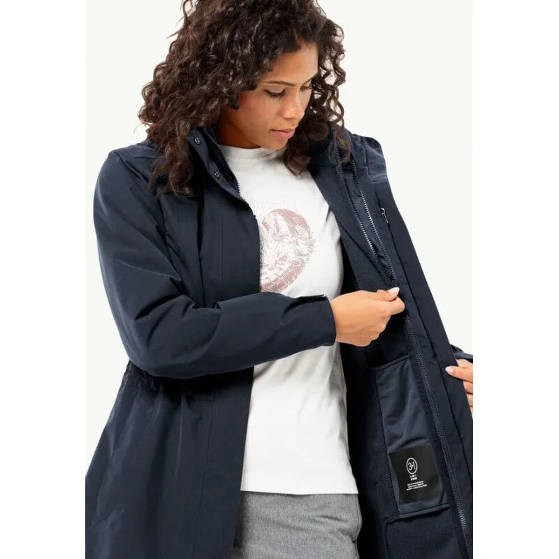 Jack Wolfskin  Ottawa Coat - Giacca doppia - Donna