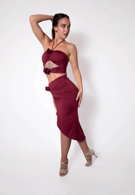 La Fitwear Set Rose Obsession Burgundy