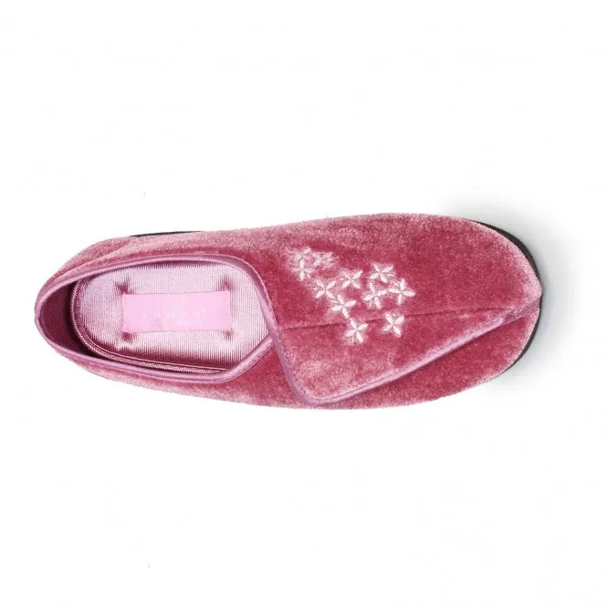 Ladies Bedroom Slippers Heather Lunar Soft Insoles JULIET