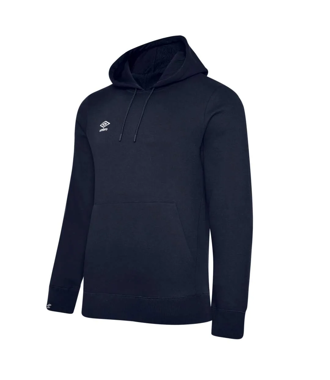 Mens club leisure hoodie navy/white Umbro