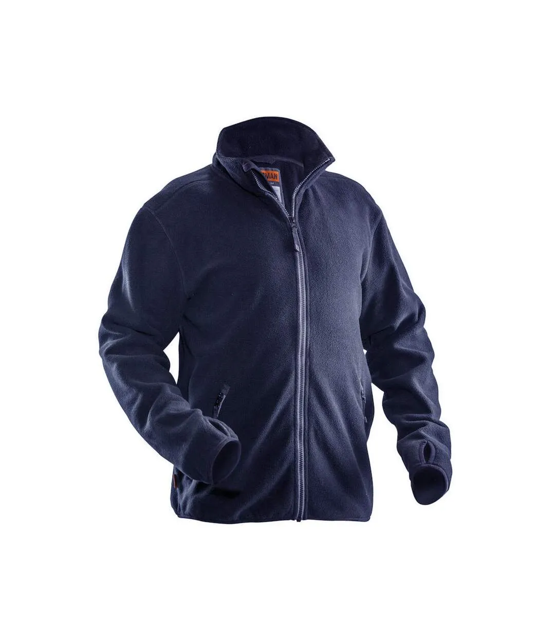 Mens fleece jacket navy Jobman