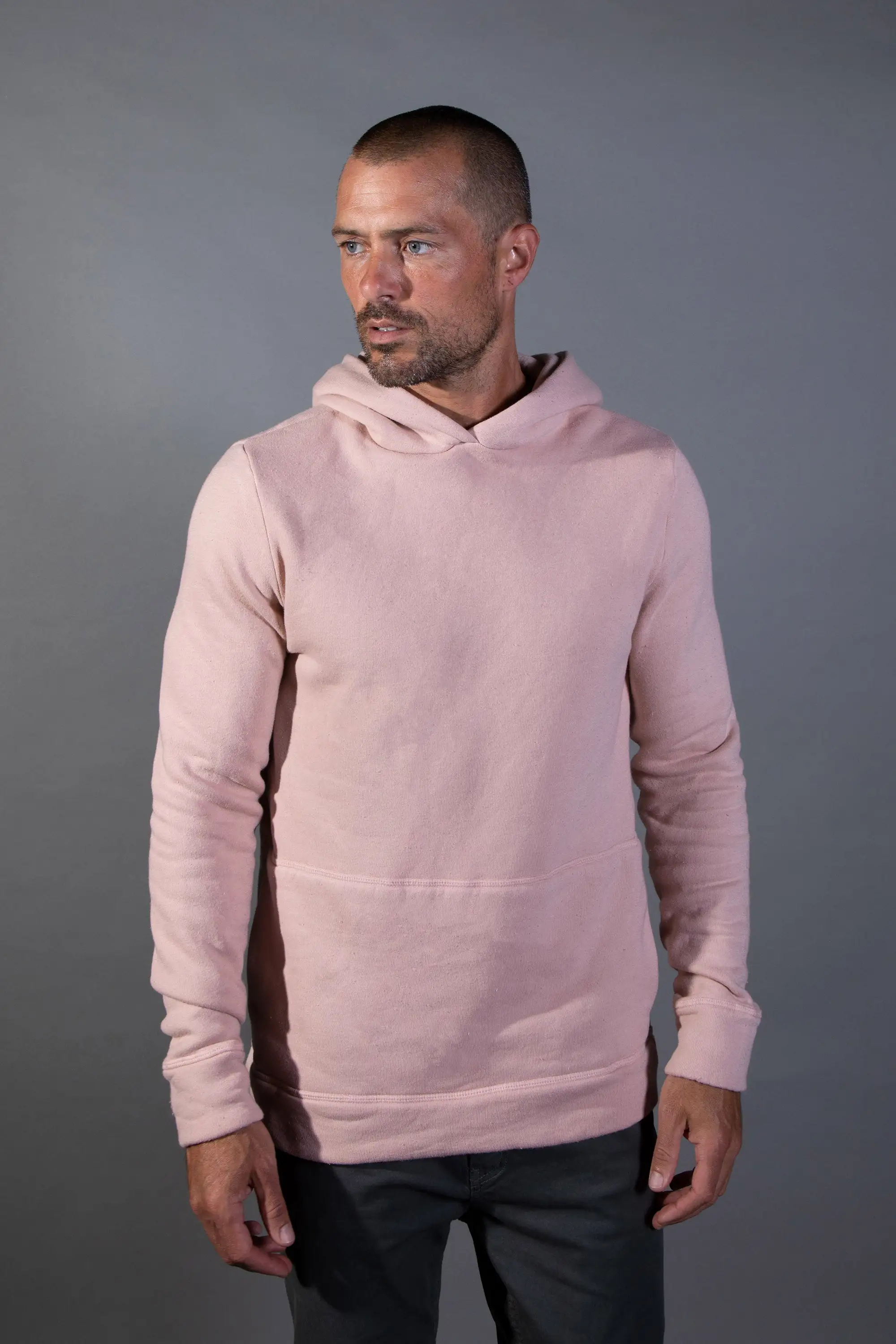 Men's French Terry Pullover Hoodie