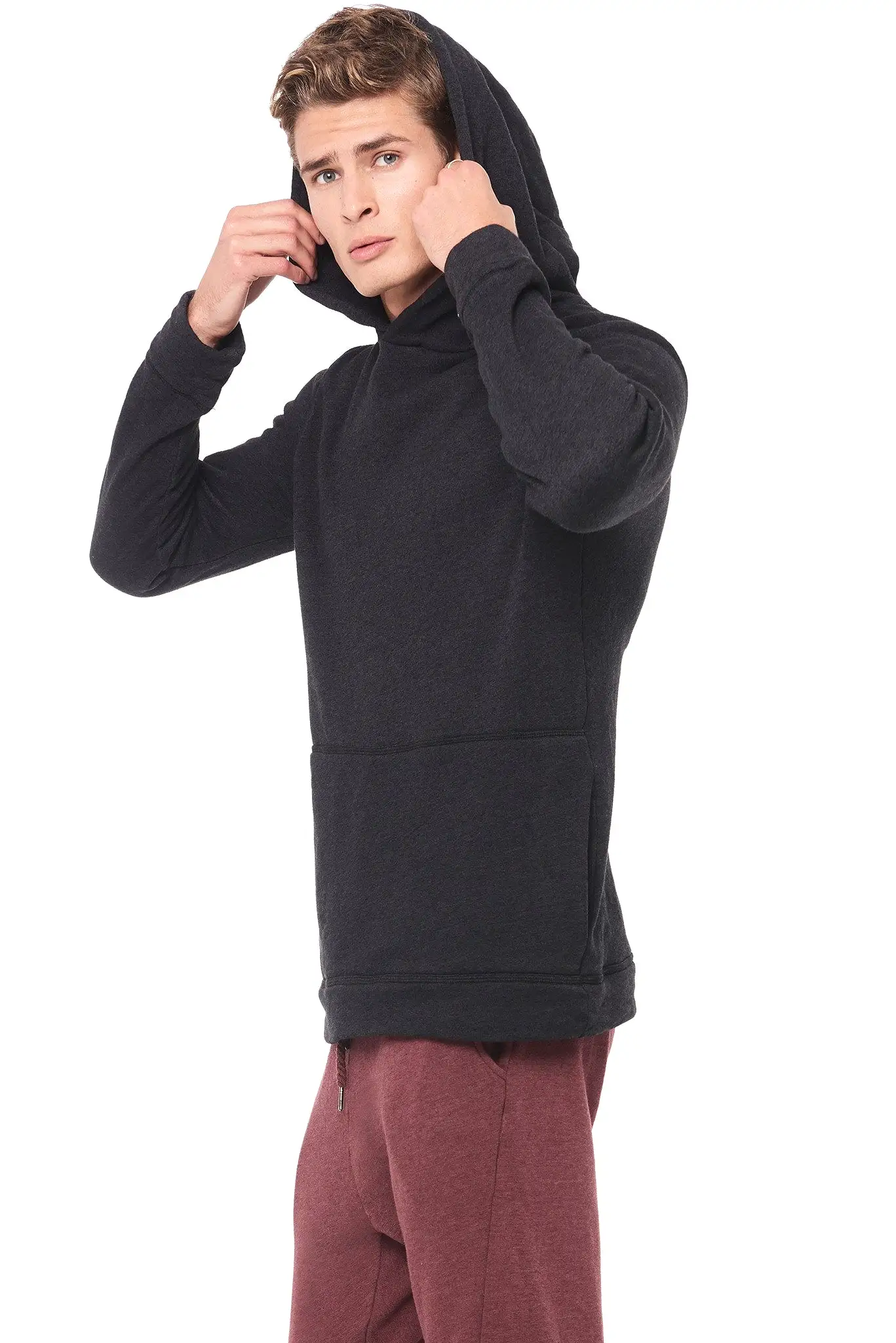 Men's French Terry Pullover Hoodie