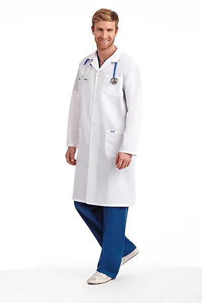 Mobb Full Length Unisex Snap Lab Coat