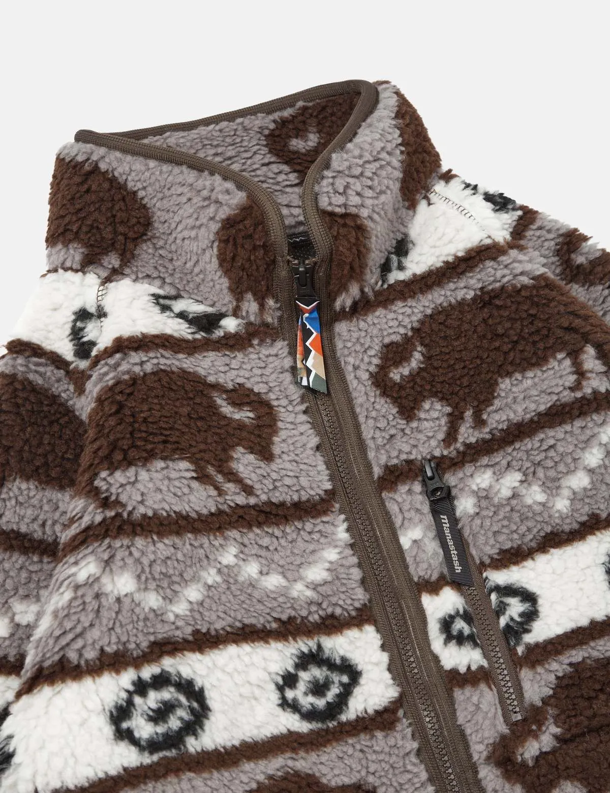 Mt. Buffalo Fleece Jacket - Brown