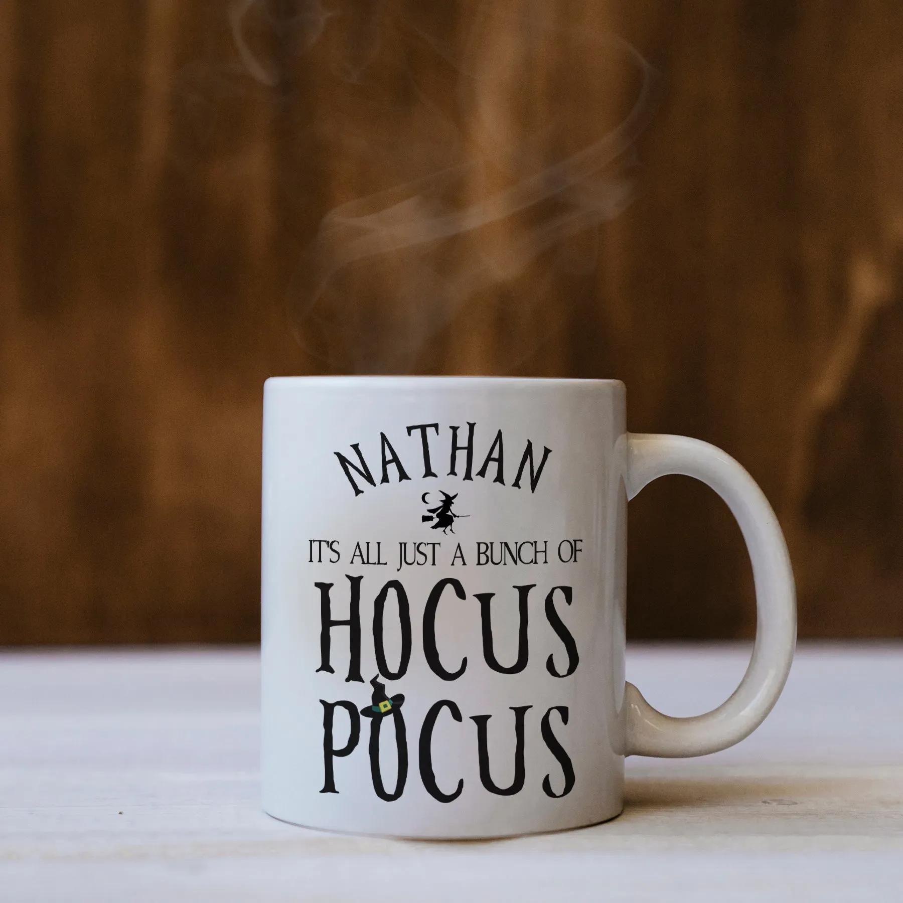 Personalised Halloween Hocus Pocus Mug