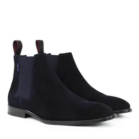 PS Paul Smith - Gerald Suede Chelsea Boots in Navy