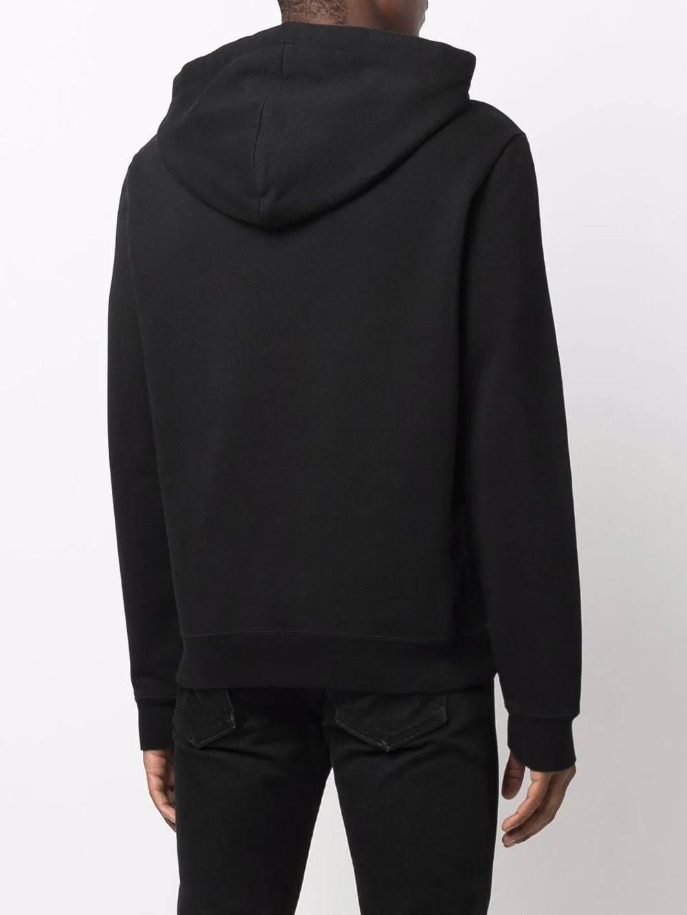 Saint Laurent logo-print hoodie