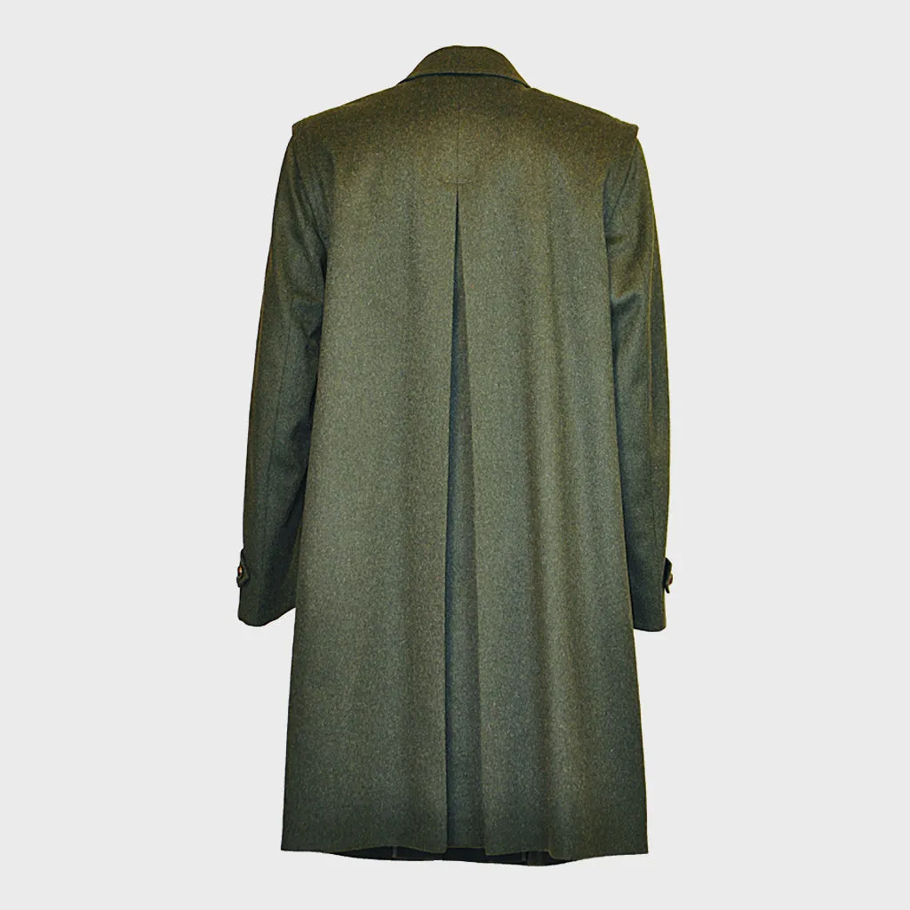 Schneiders Men's Loden Coat Hubertus Oliv Green