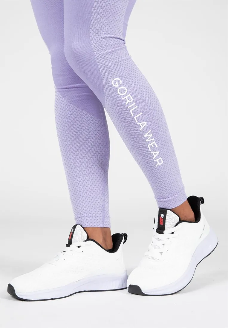 Selah Seamless Leggings - Lilac - L/XL Gorilla Wear