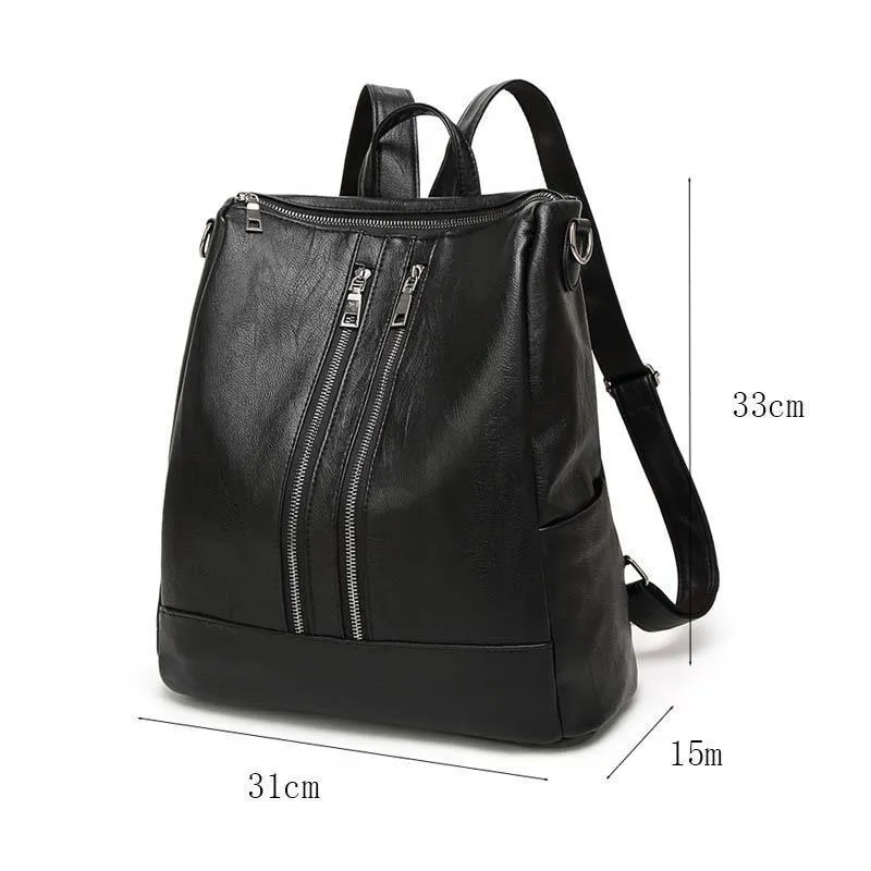 Sha Vegan Leather Backpack