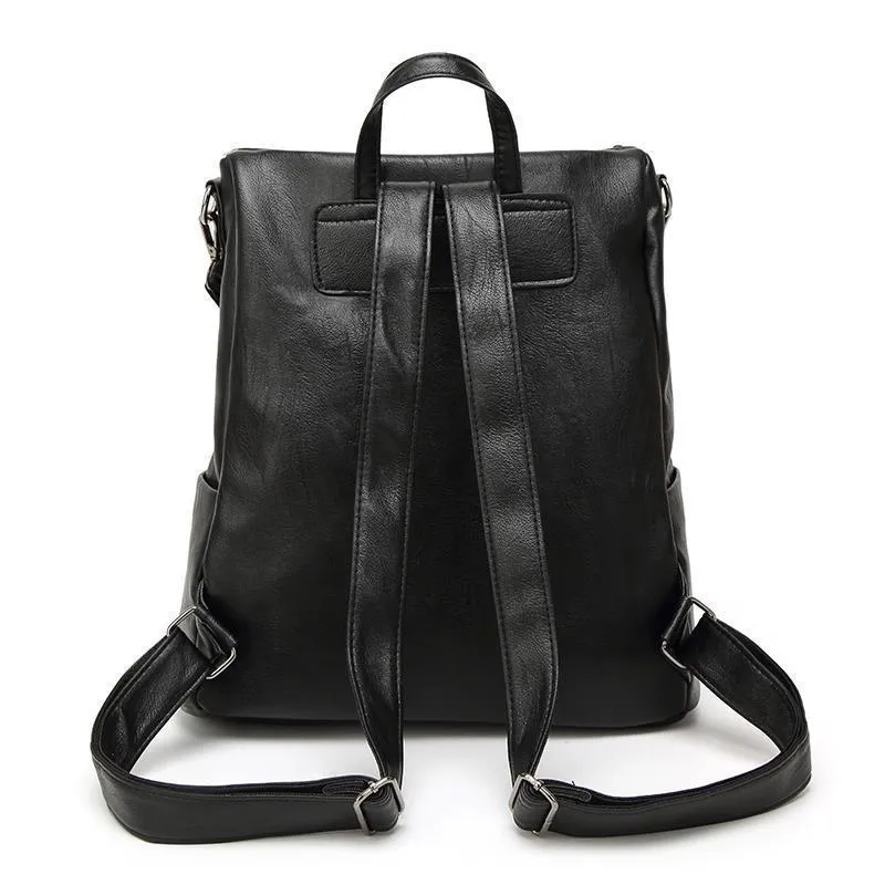 Sha Vegan Leather Backpack