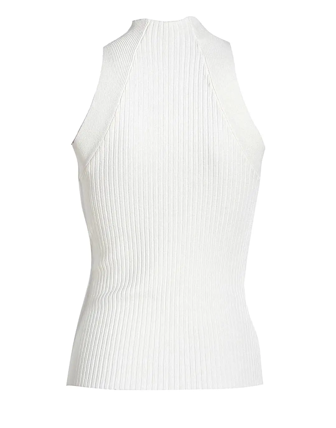 Sleeveless Cutout Sweater Top