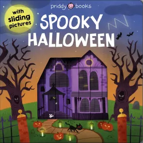 Sliding Pictures: Spooky Halloween Book