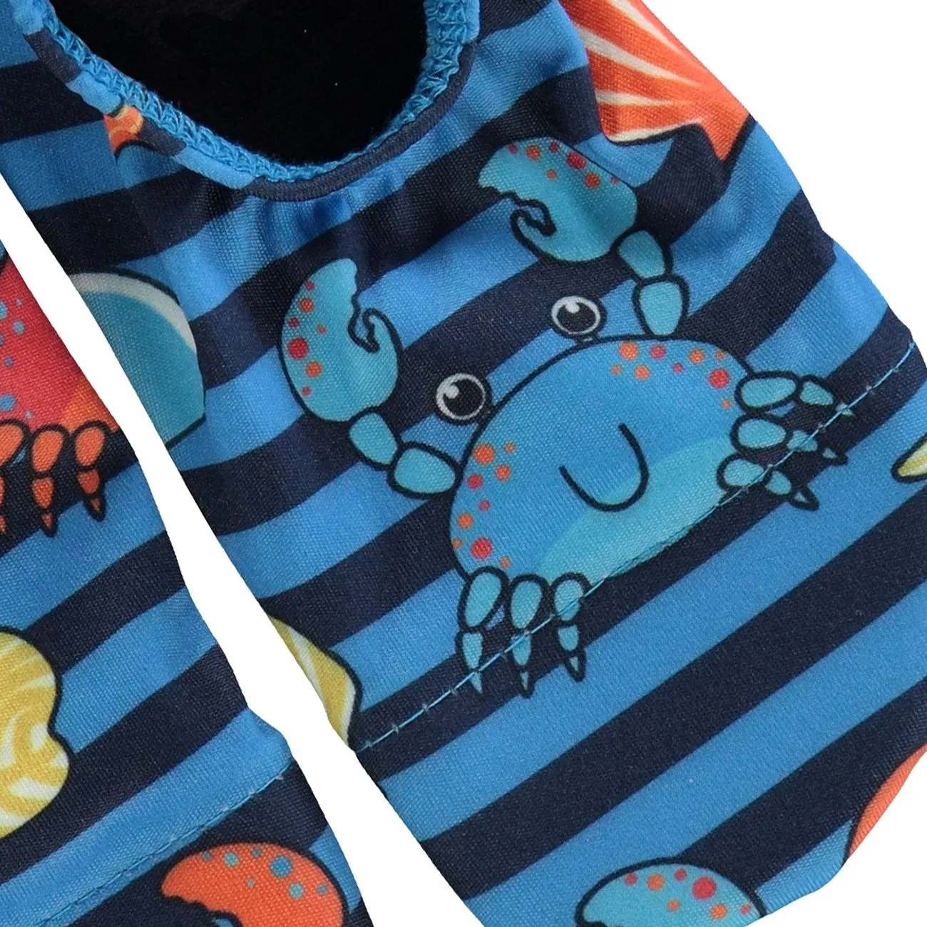 Smfolk Brilliant Blue UV50 Bathing Shoes With Crabs