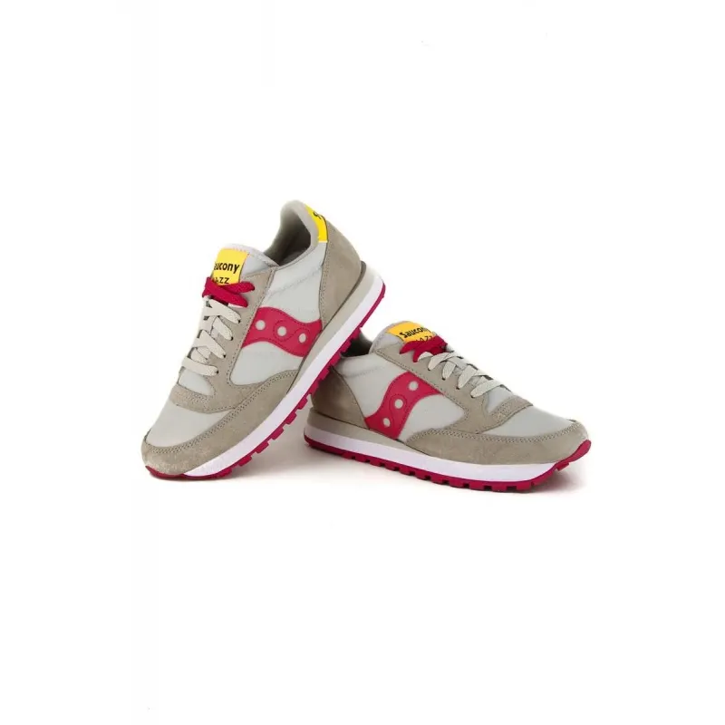 SNEAKERS JAZZ ORIGINAL IN PELLE E TESSUTO, ROSSO