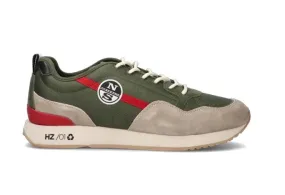 SNEAKERS NORTH SAILS UOMO HORIZON JET MILITARY GREEN-WARM GRAY-RED 015