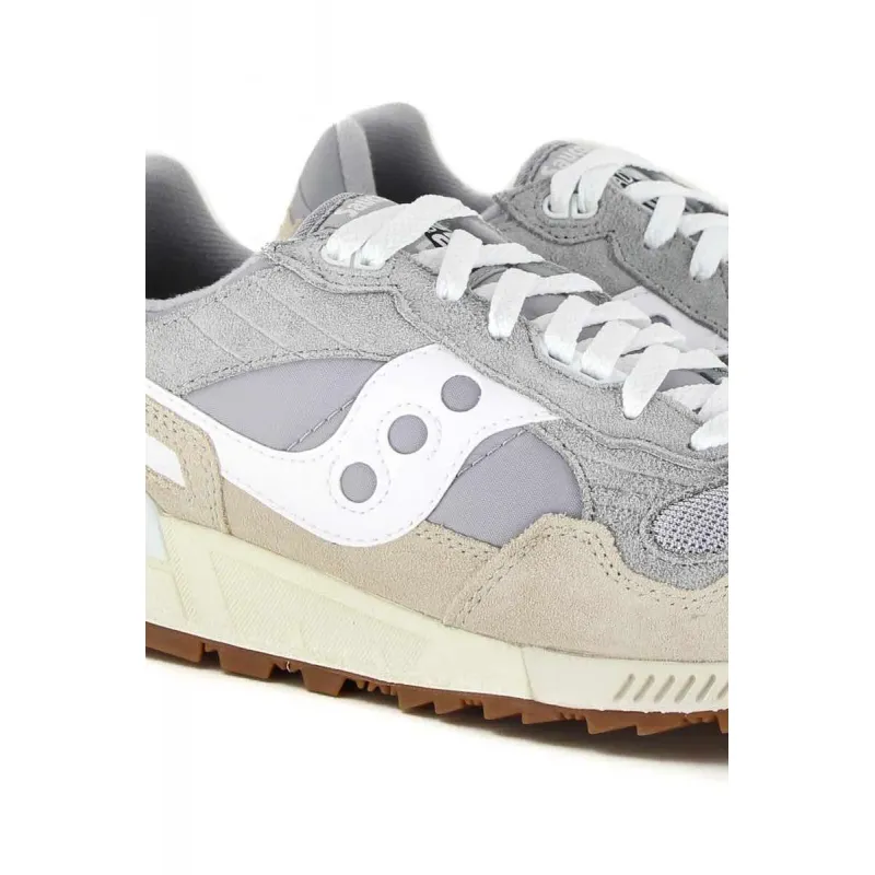 SNEAKERS UOMO SHADOW 5000 IN PELLE E TESSUTO, GRIGIO