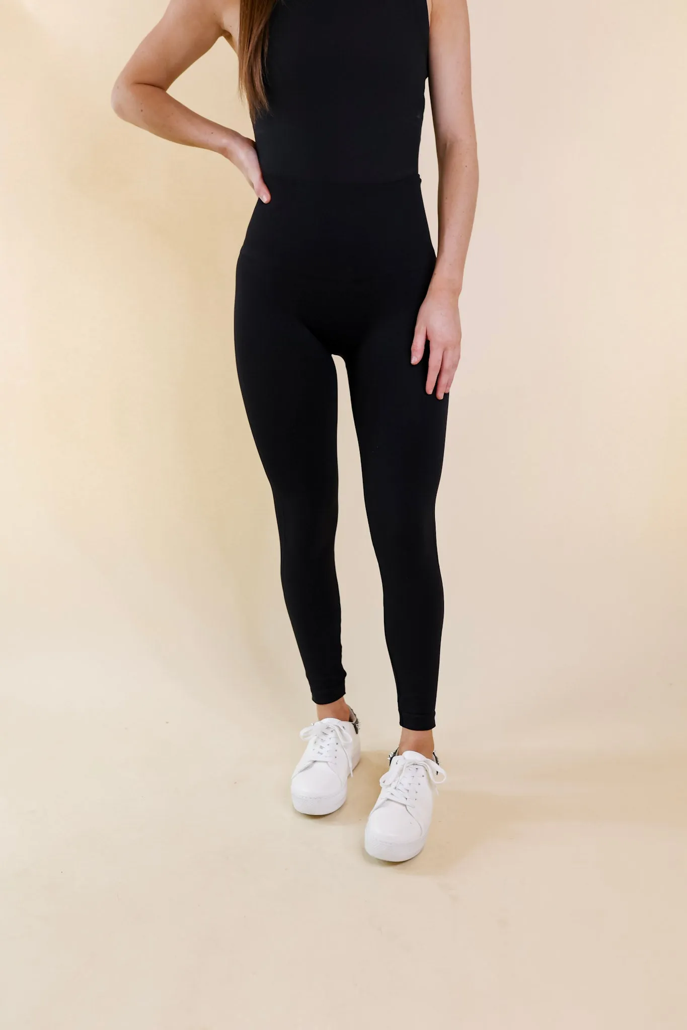 SPANX | EcoCare Seamless Leggings in Black