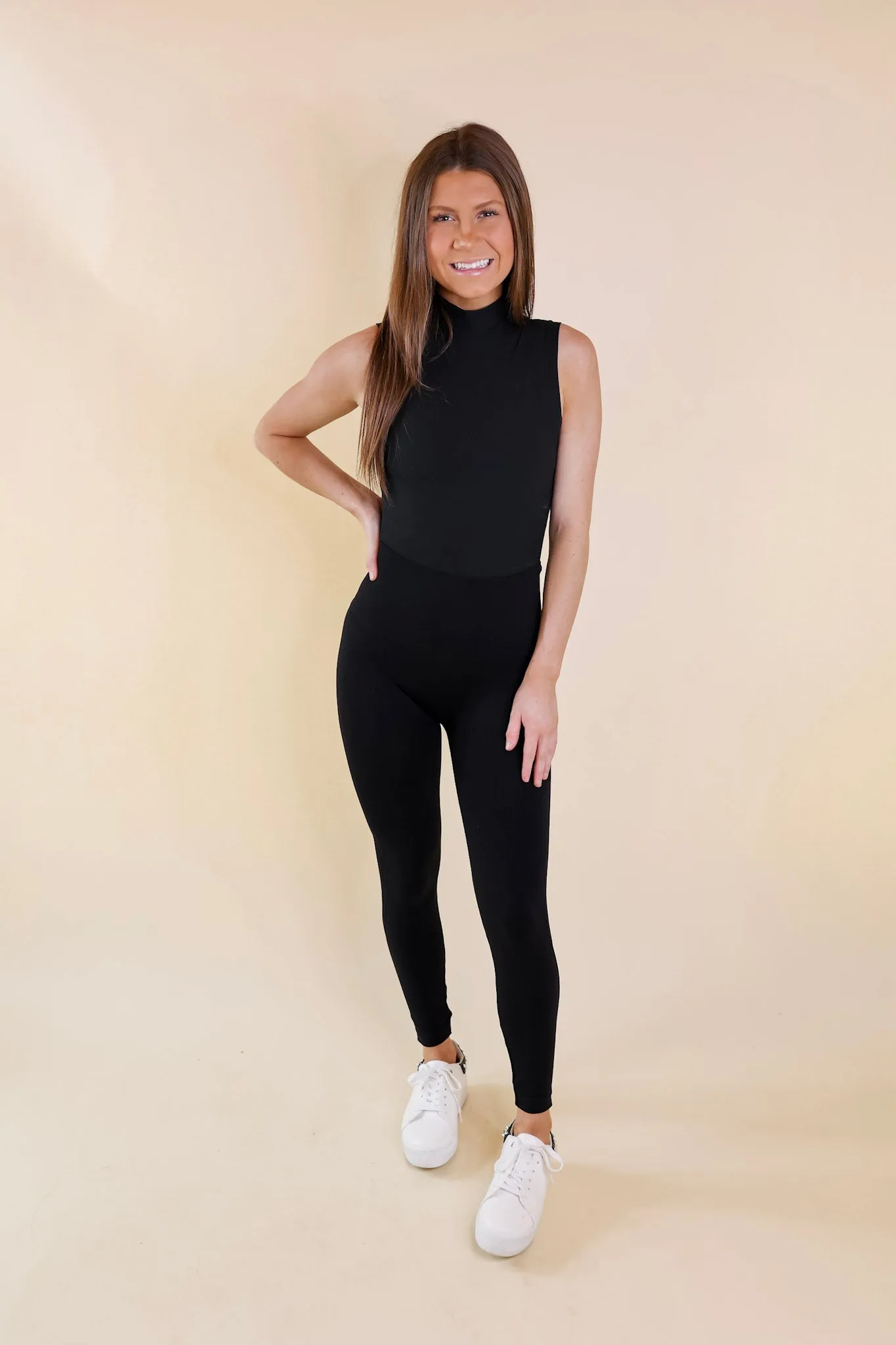 SPANX | EcoCare Seamless Leggings in Black