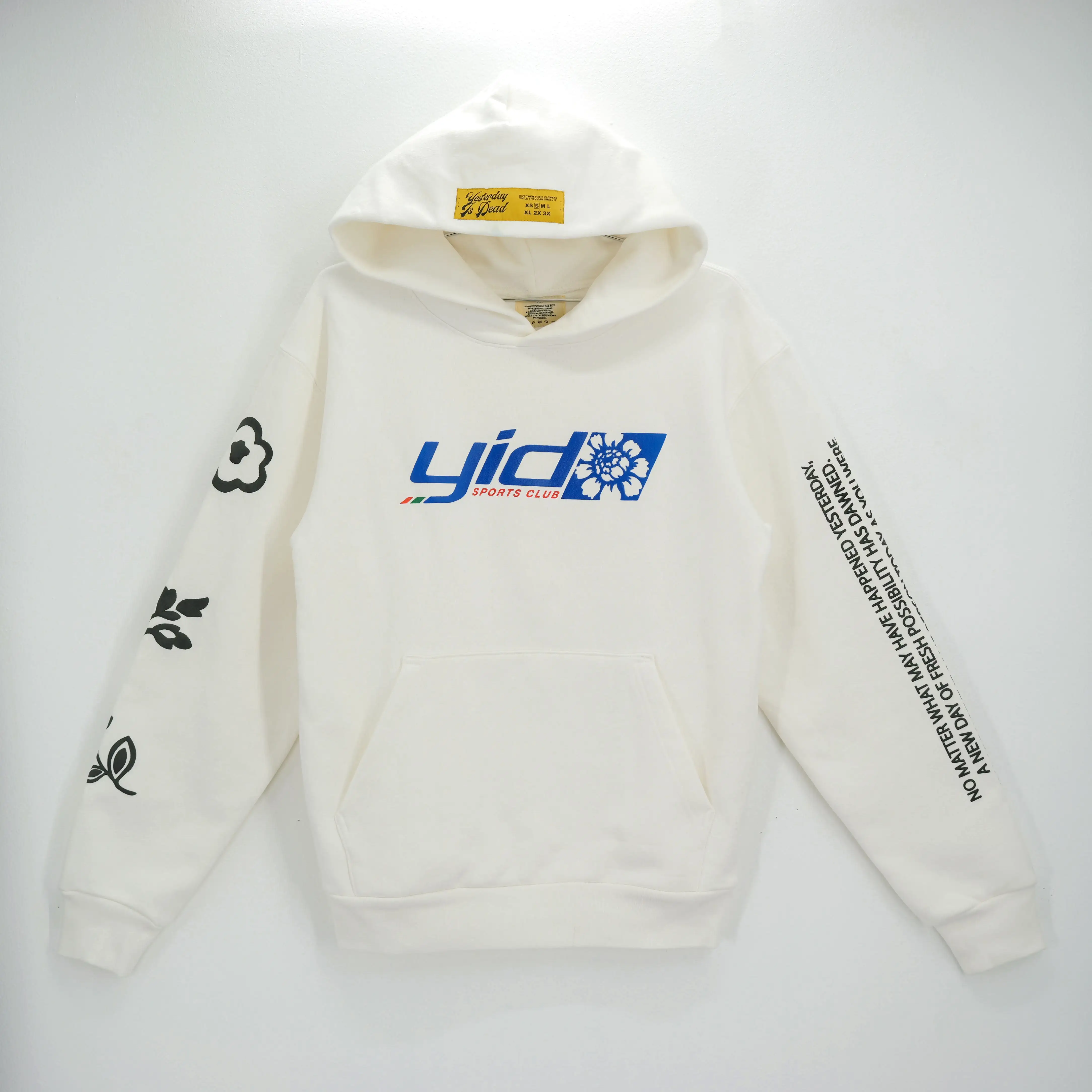 SPORTS CLUB HOODIE WHITE