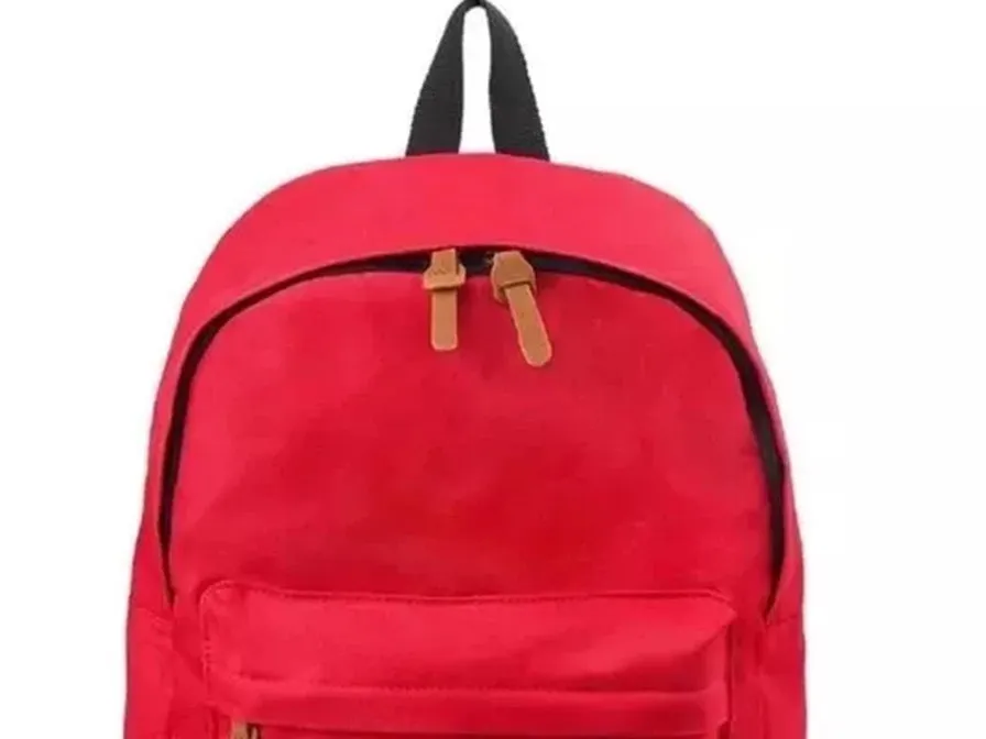 Sun + Stone Men's Riley Colorblocked Backpack Red Size Regular