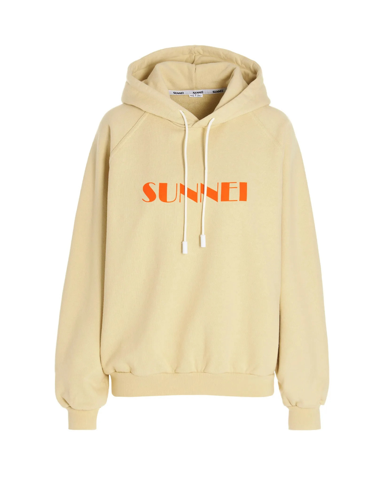 Sunnei Logo Printed Drawstring Hoodie