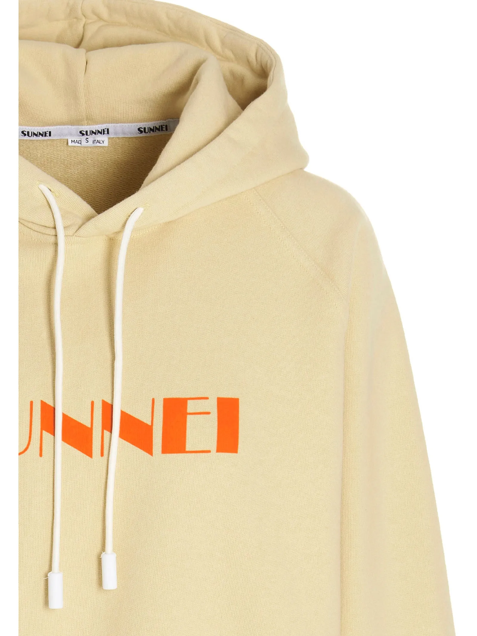 Sunnei Logo Printed Drawstring Hoodie