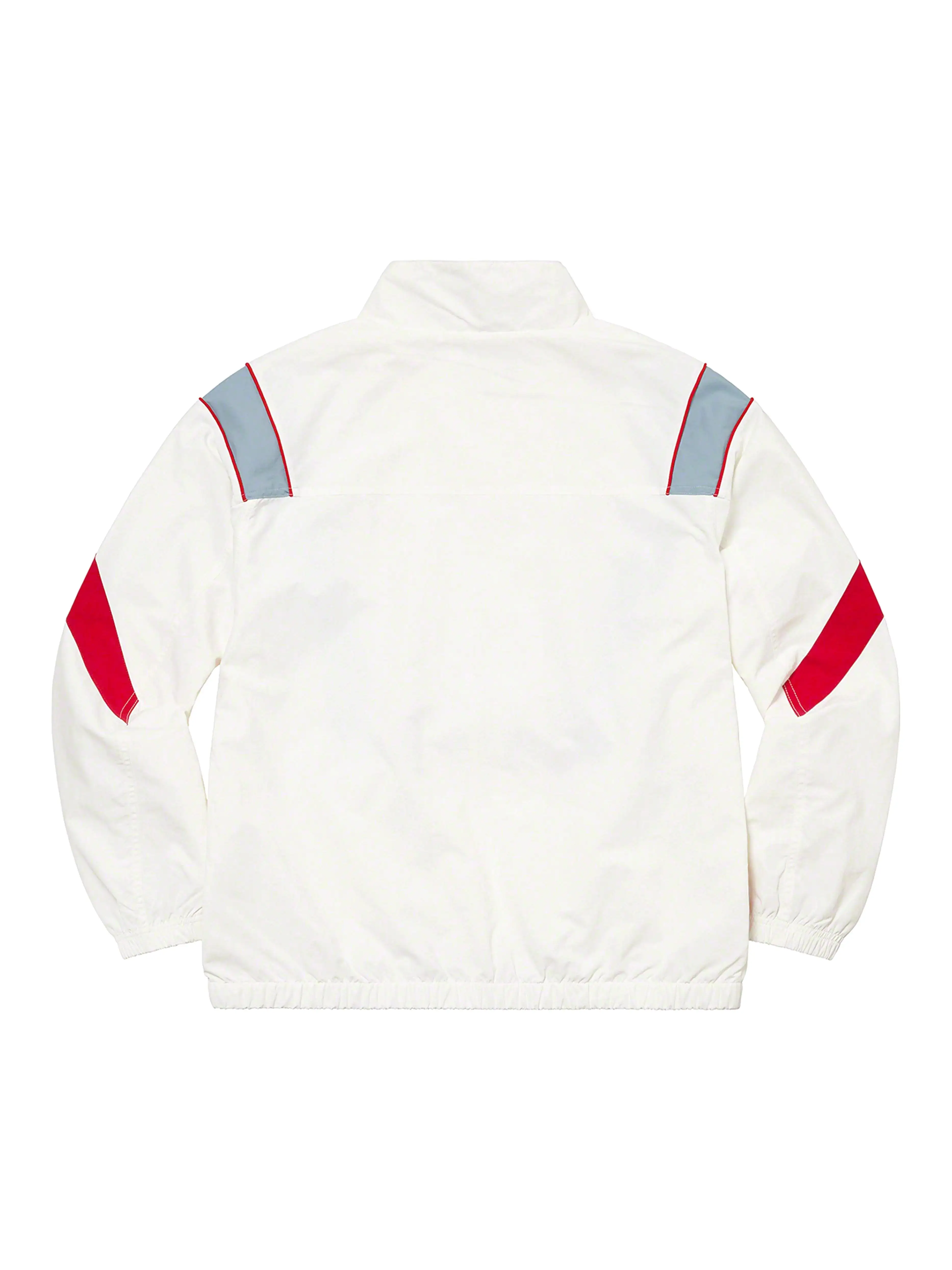 Supreme Cross Paneled Track Jacket White [SS21]