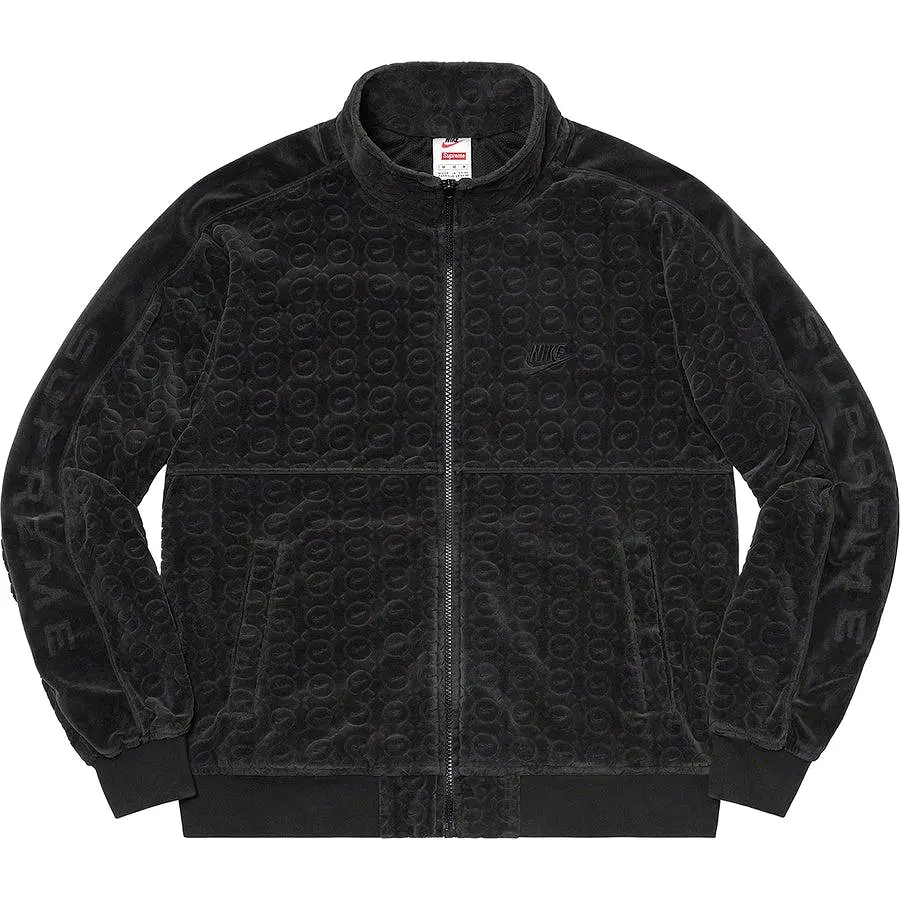 Supreme/Nike Velour Track Jacket (Black)