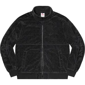 Supreme/Nike Velour Track Jacket (Black)