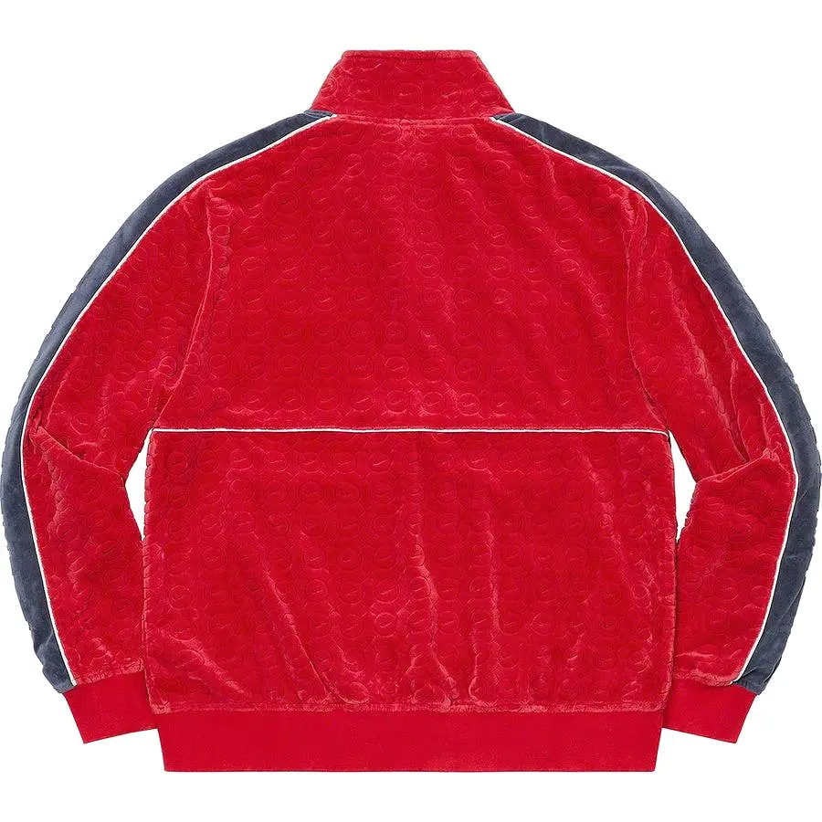 Supreme/Nike Velour Track Jacket (Red)