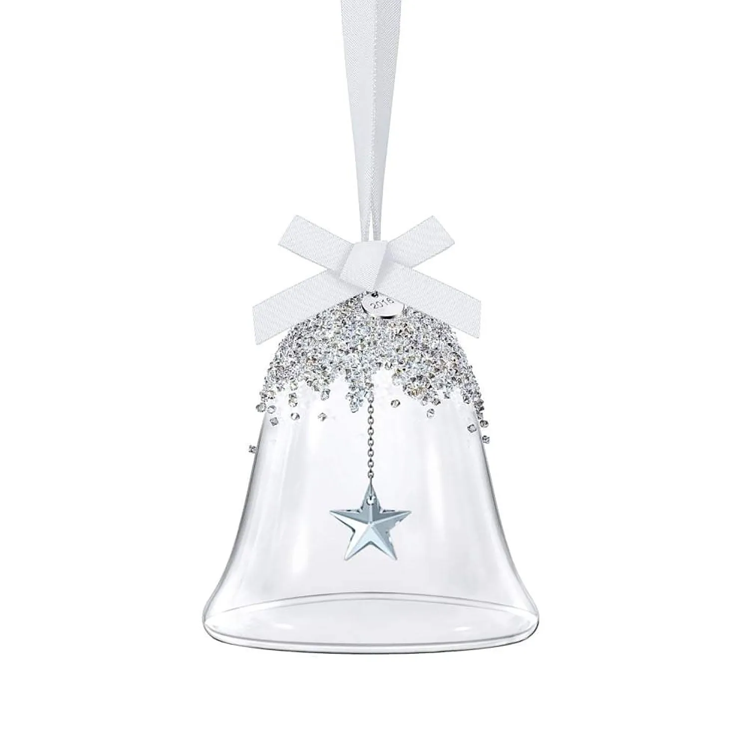 Swarovski Christmas Ornament CHRISTMAS BELL 2016 Star #5221235