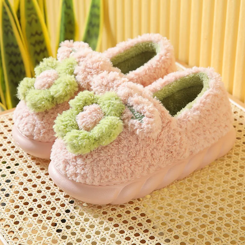 Sweet Comfy Soft Flowers Slippers ON887