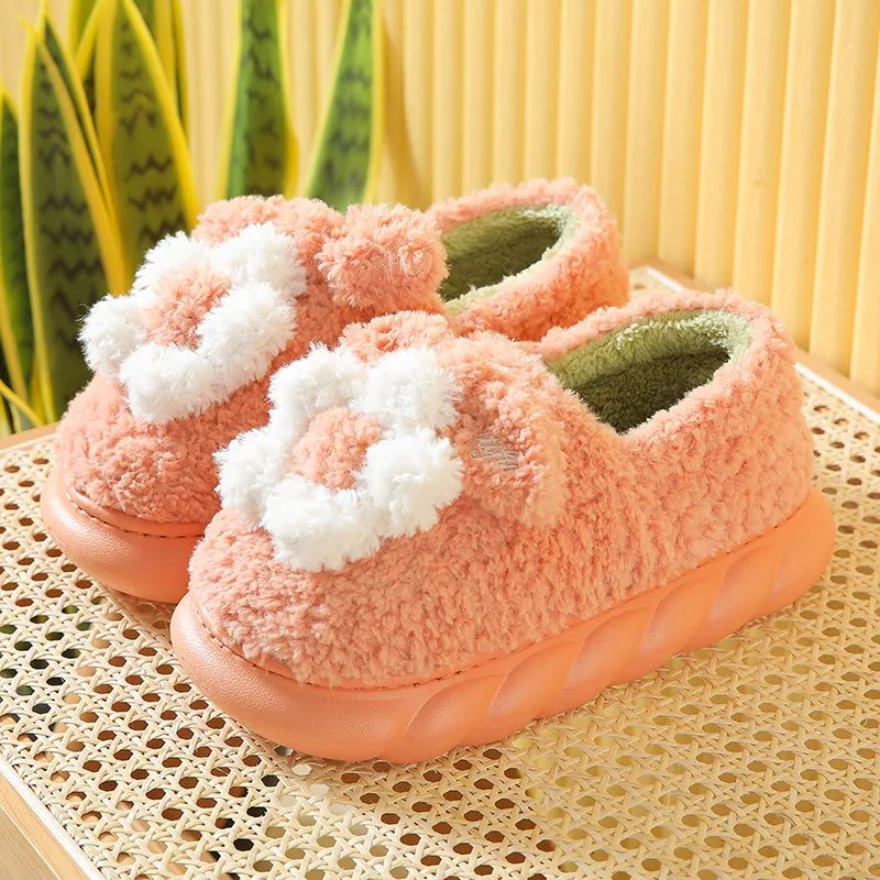 Sweet Comfy Soft Flowers Slippers ON887