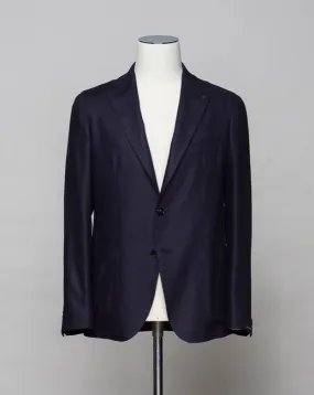 Tagliatore Silk Jacket / Navy