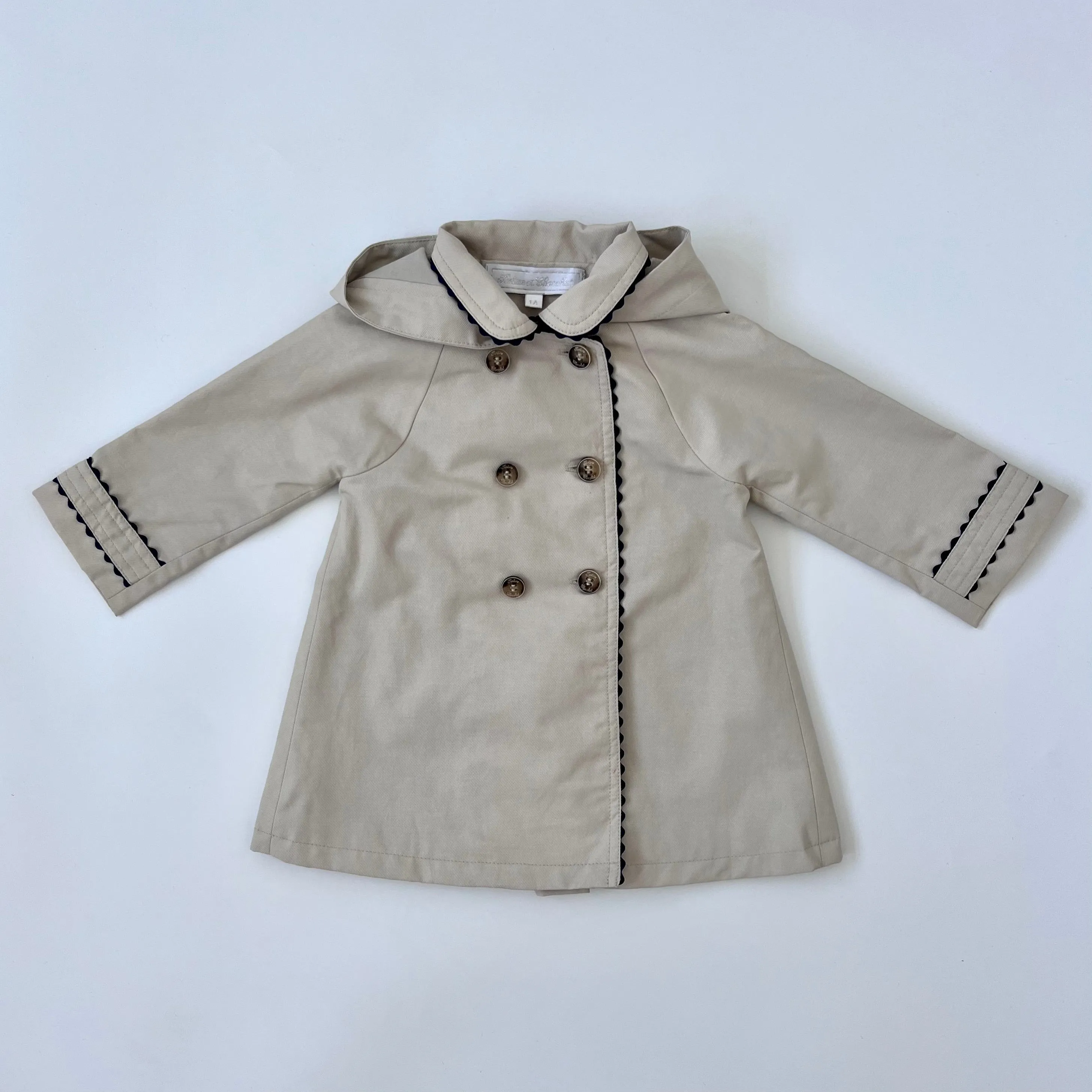 Tartine et Chocolat Beige Coat: 1 Year