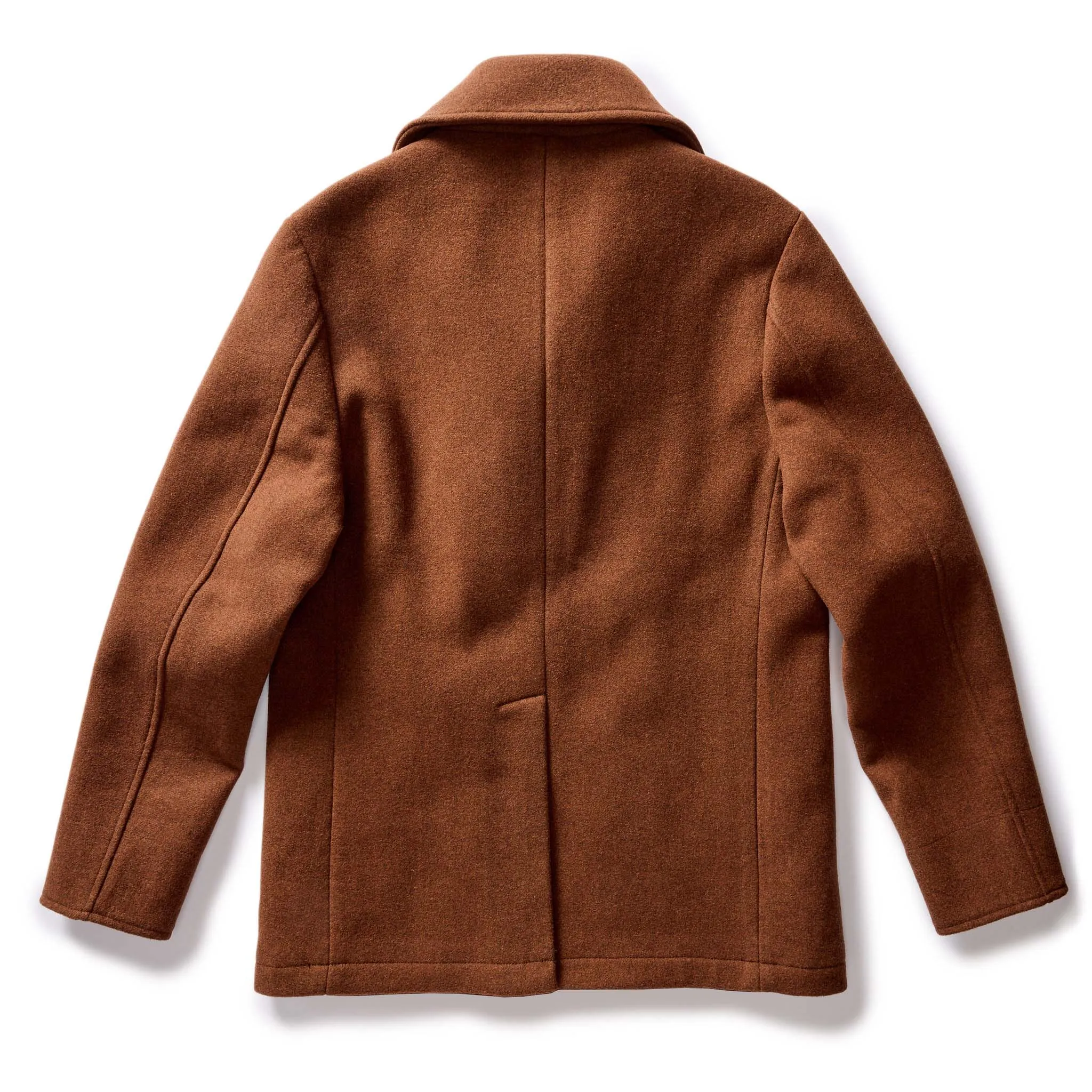 The Mariner Coat in Tarnished Copper Wool